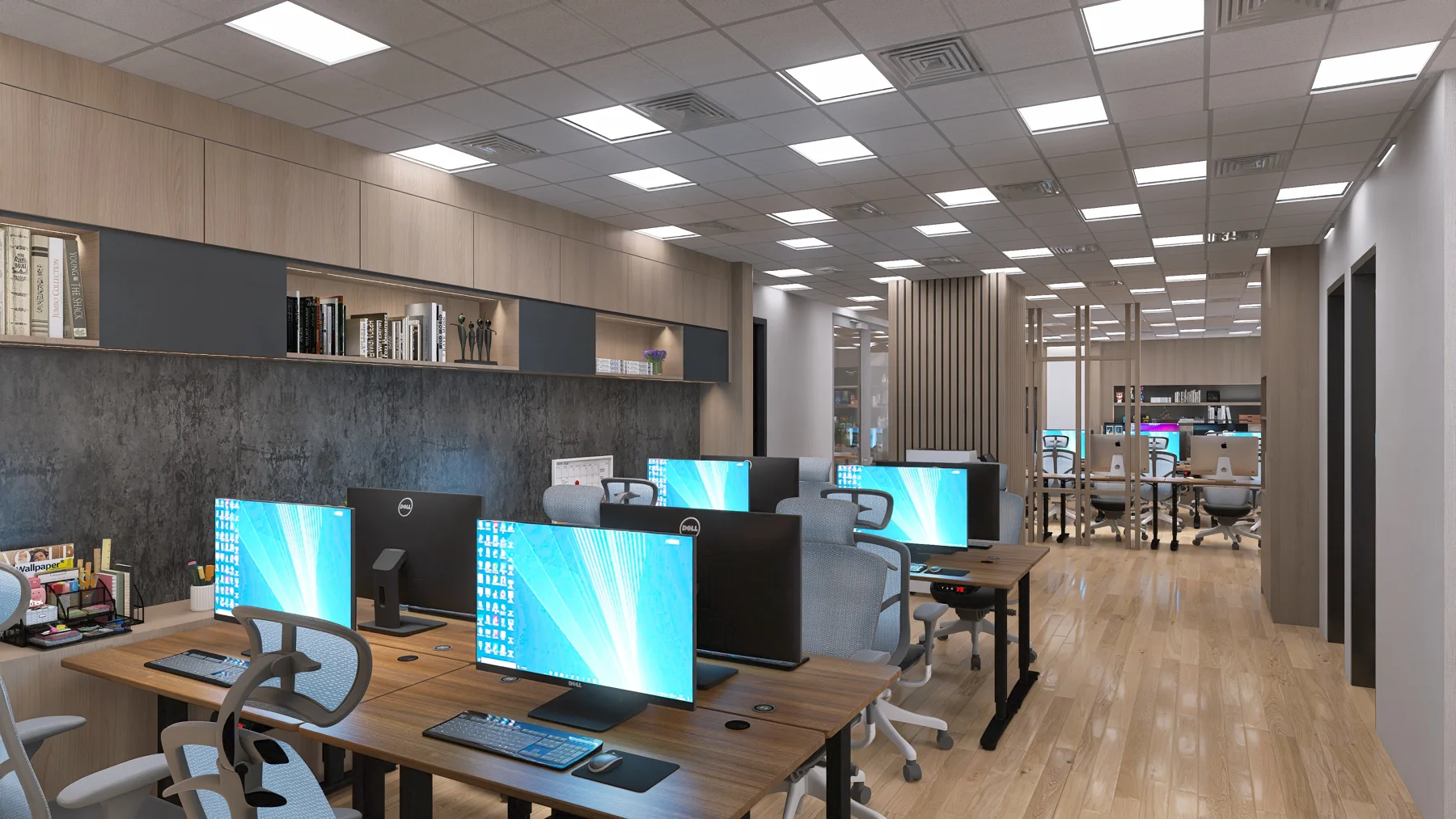 Chamchuri Square — ภาพจำลองงานออกแบบ 3 มิติ มุมมอง 1