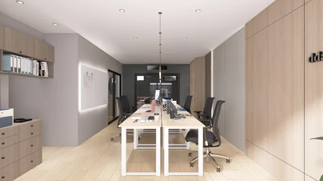 Grand Village · Home & Office — โต๊ะทำงานคู่และพื้นที่เก็บของ